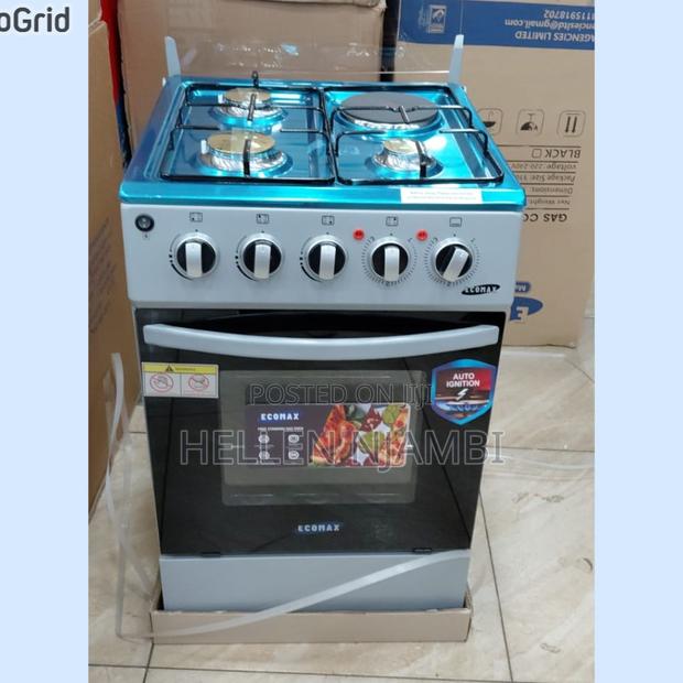 Ecomax 50*55 3gas+ 1electric Burner With Electric Oven - main view