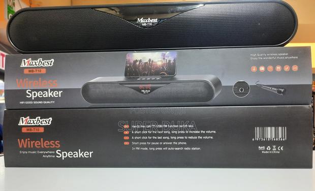 Radio.Usb.Fm.Aux.Maxbest Mb-T10 Bluetooth Speaker.Bluetooth