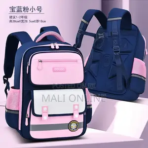 3d Laminated Unisex School Backpack For Kids