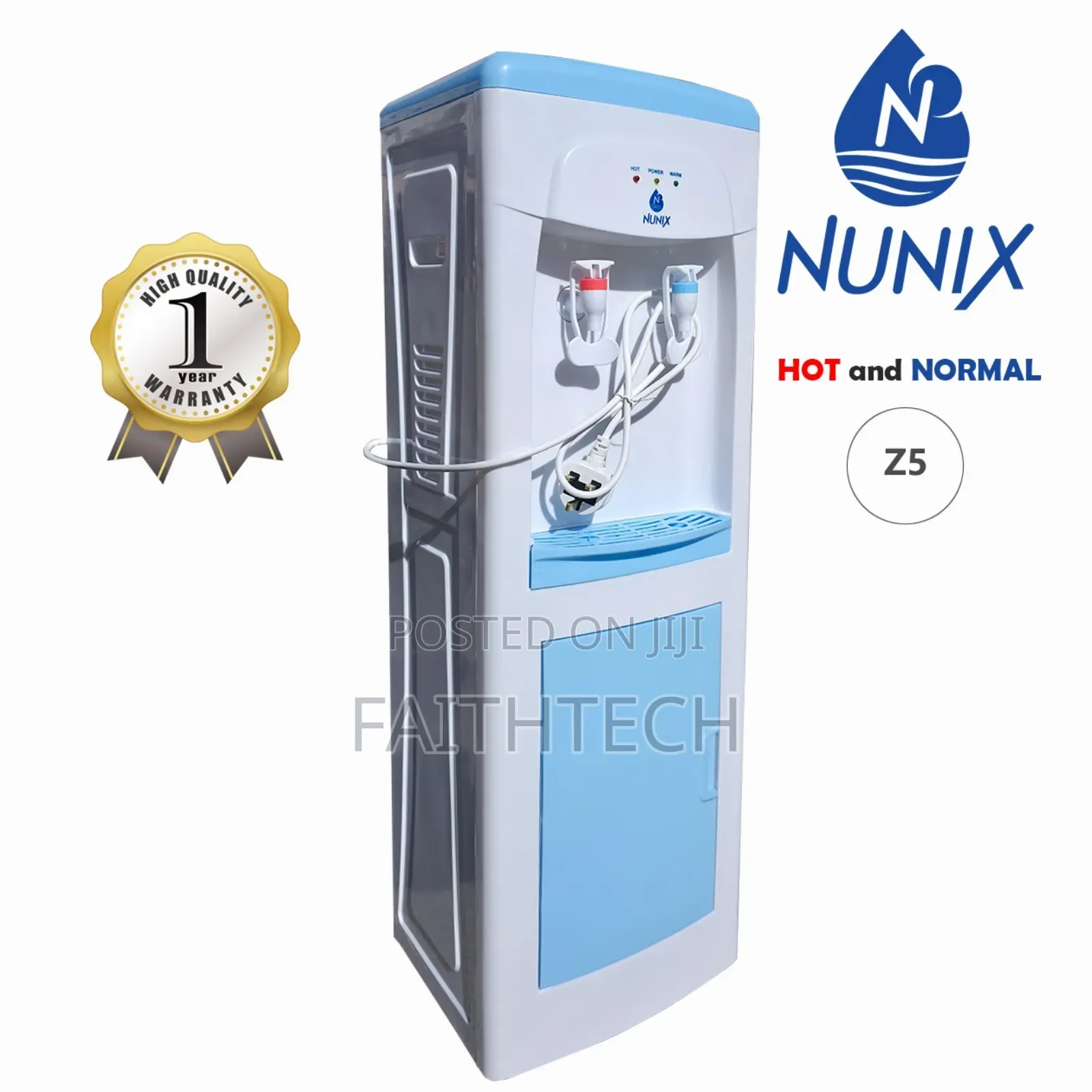Nunix Z5 Hot & Normal Water Dispenser - White