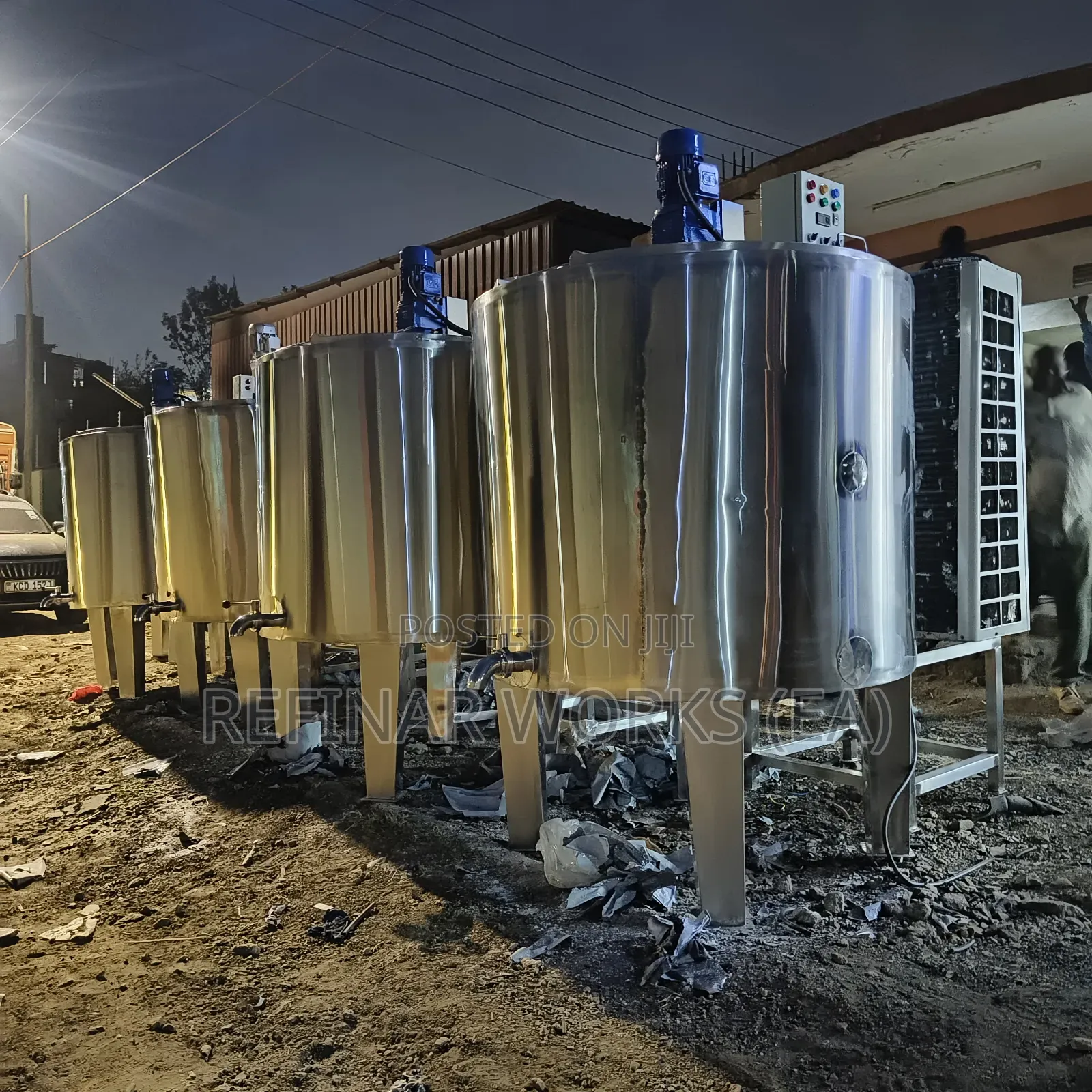 Milk Pasteurizers and Chillers for Dairy Processing