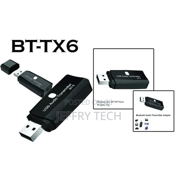 Usb Bluetooth 5.0 Tx6 2in1 (Receive, Transmit) Wireless Tran - thumbnail 2