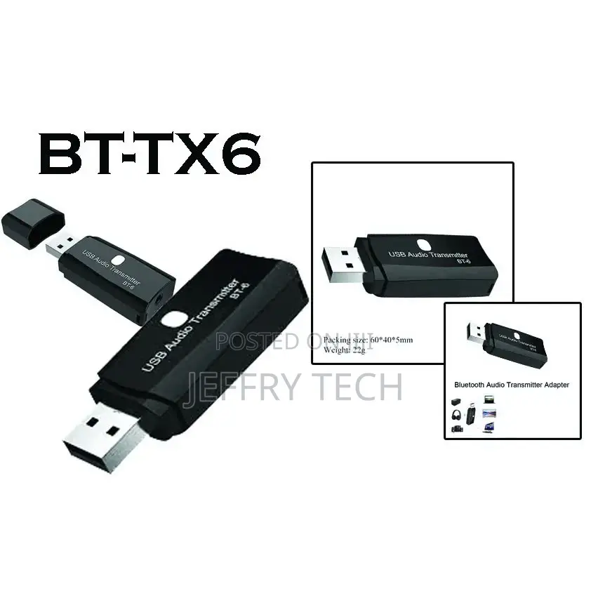 Usb Bluetooth 5.0 Tx6 2in1 (Receive, Transmit) Wireless Tran