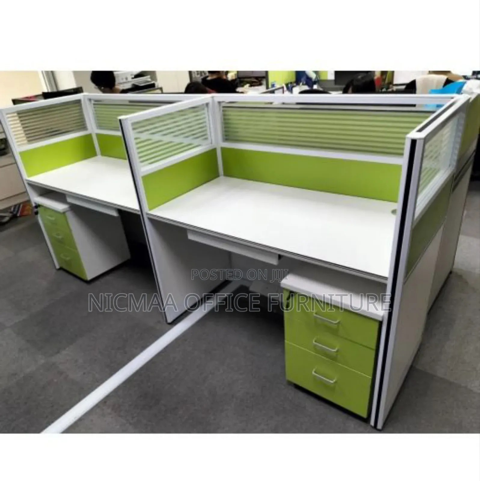 Duozone Side by Side 2-People Executive Workstation