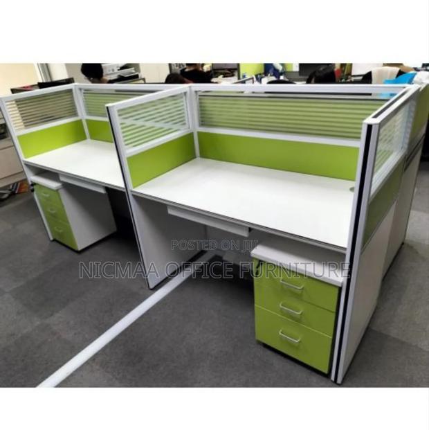 Duozone Side by Side 2-People Executive Workstation - thumbnail 2
