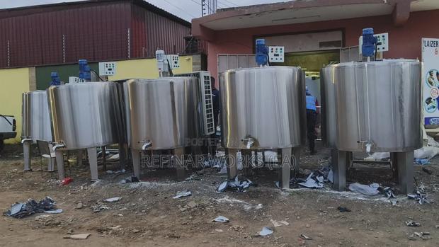 Stainless Steel Milk Boilers and Pasteurizers