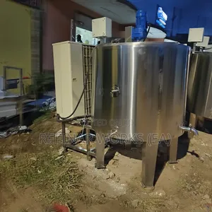 Stainless Steel Milk Boilers and Pasteurizers