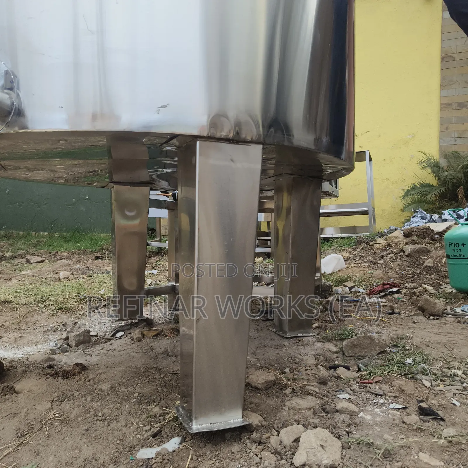 Stainless Steel Milk Boilers and Pasteurizers