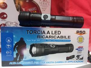 P50 Led Torch – Usb Rechargeable, Zoomable, 5 Modes, 1000 Lm - main view