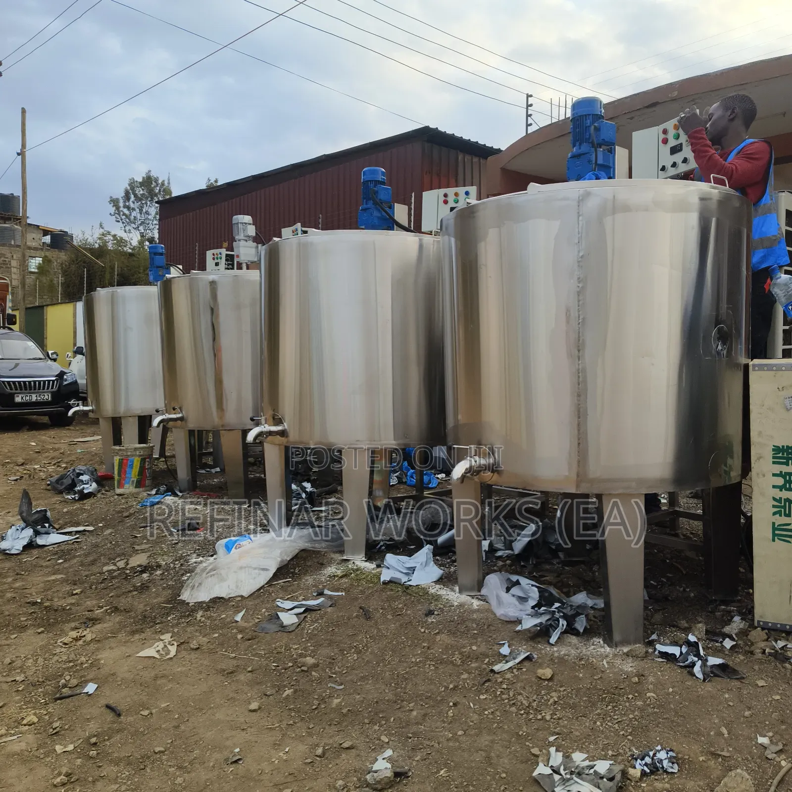 Affordable Yoghurt/Milk Processing Machine – 150l Capacity
