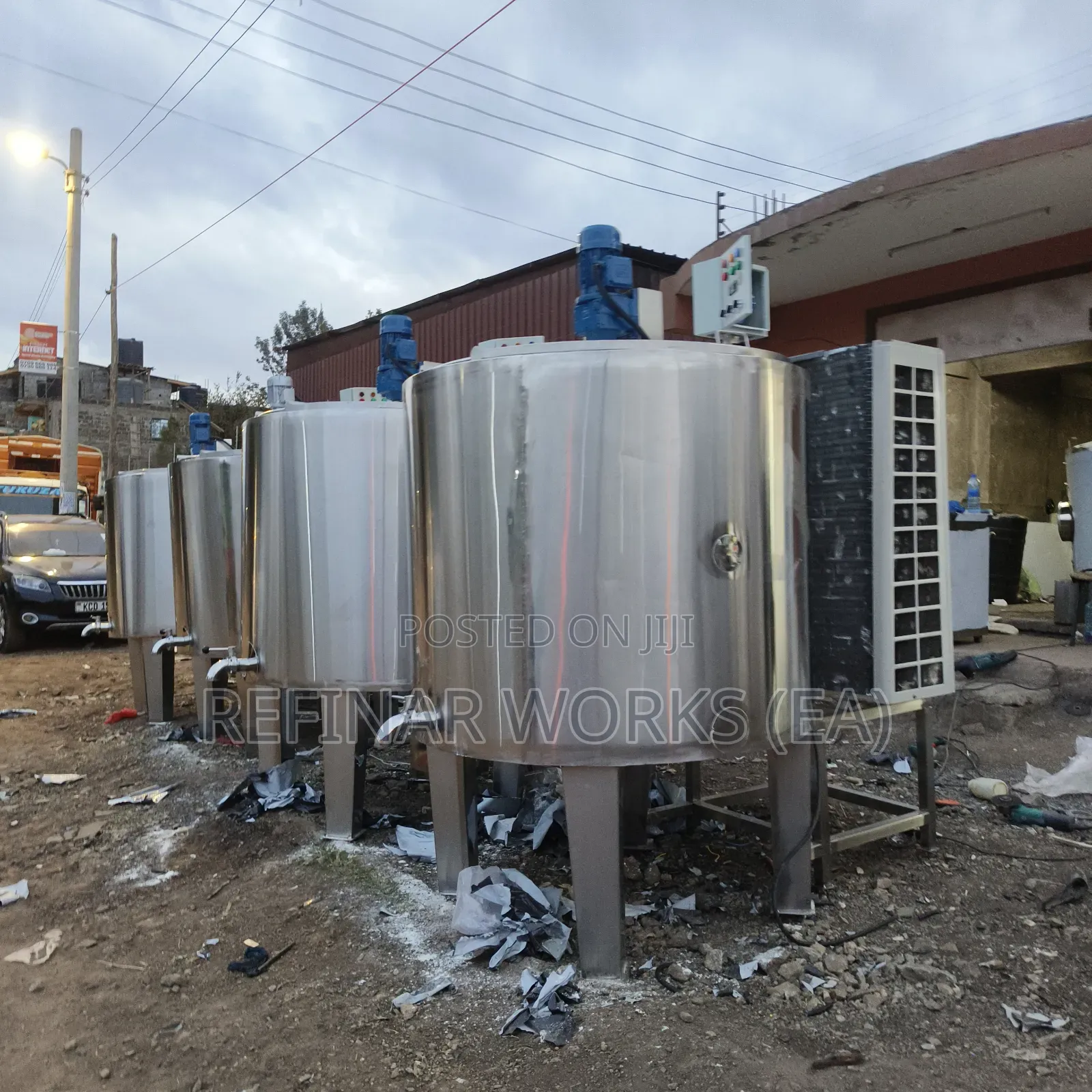Affordable Yoghurt/Milk Processing Machine – 150l Capacity