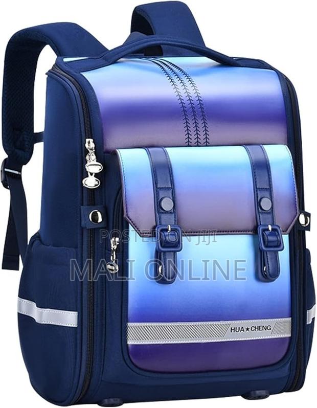 Large Capacity Kid School Backpack Waterproof Reflective Bag - thumbnail 2