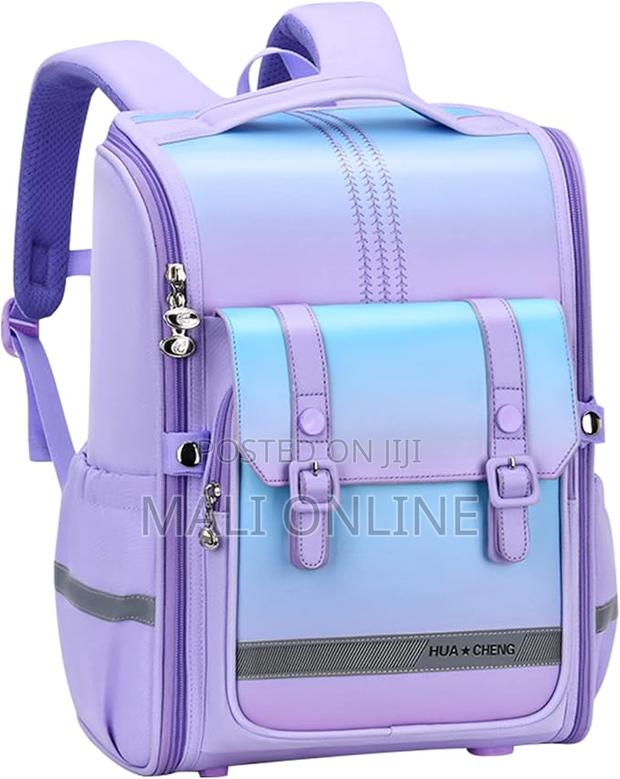 Large Capacity Kid School Backpack Waterproof Reflective Bag - thumbnail 4