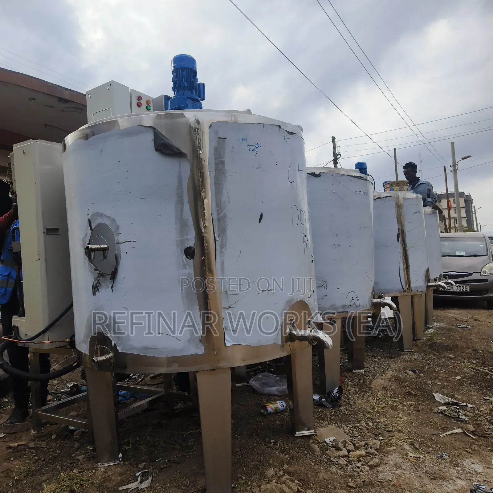 Heavy-Duty Pasteurizers for Dairy Factories