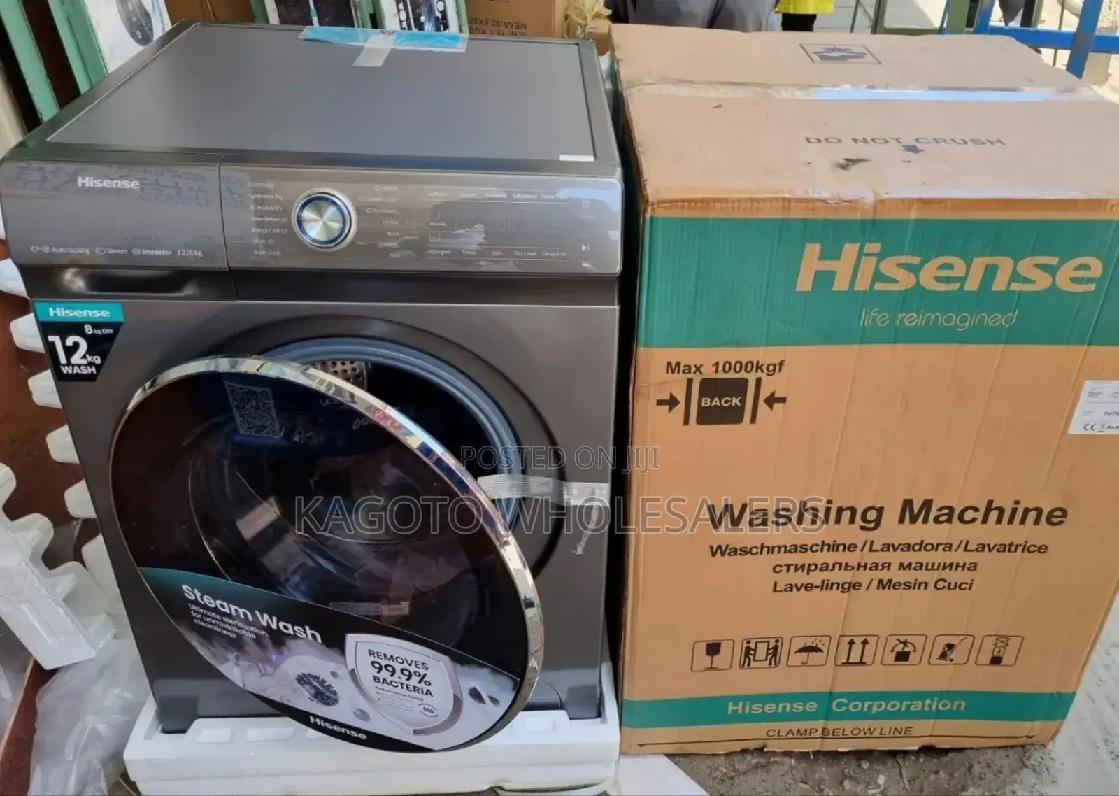 Hisense 12kg Wash and Dry Washing Machine