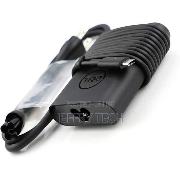 Dell Ac Adapter - Type C - 65w - Black - main view