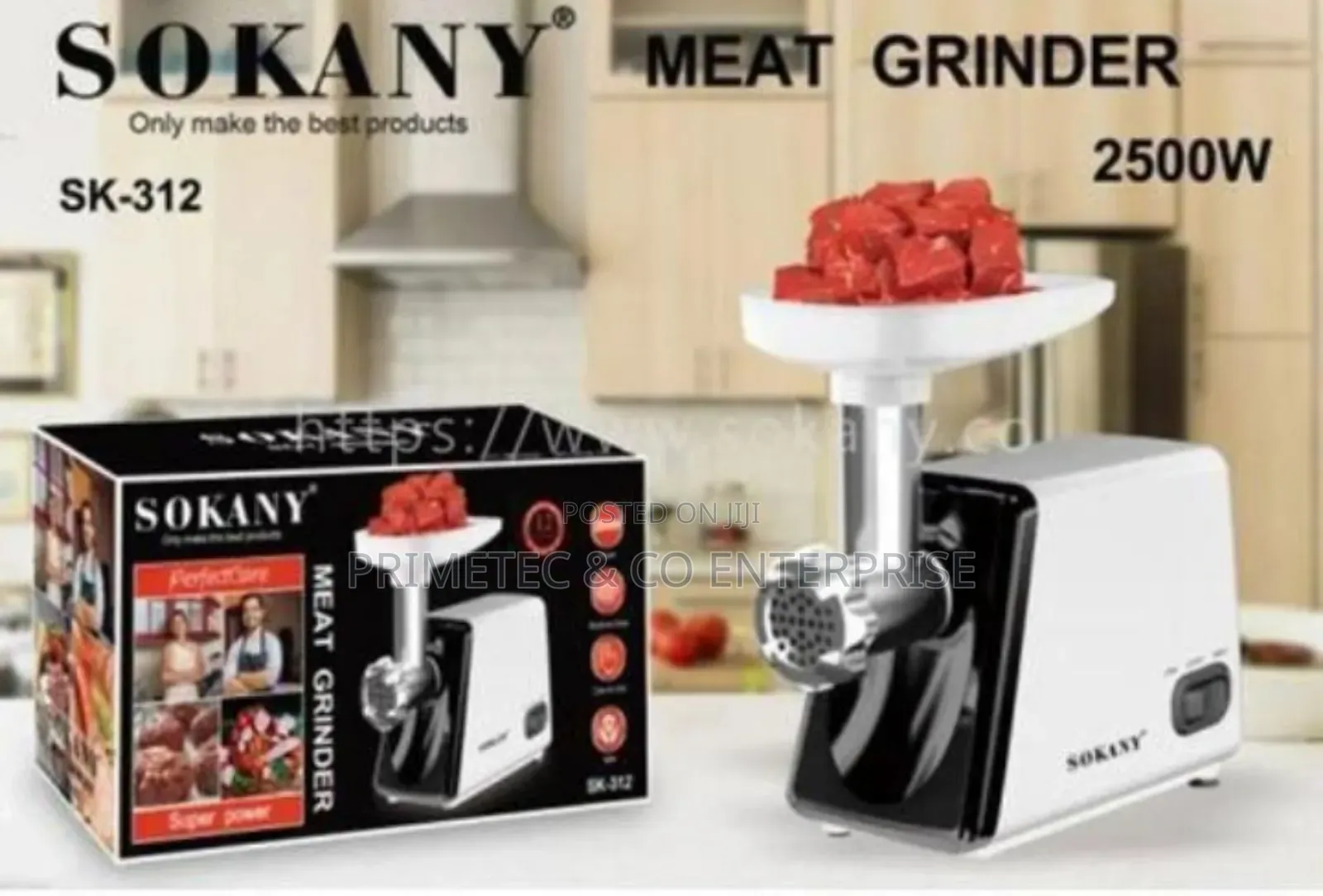 Sokany Meat Mincer 2500watts*