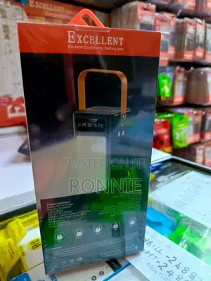 P96 Excellent -50000 Mah Power Bank 4 Cables + Led Big Light