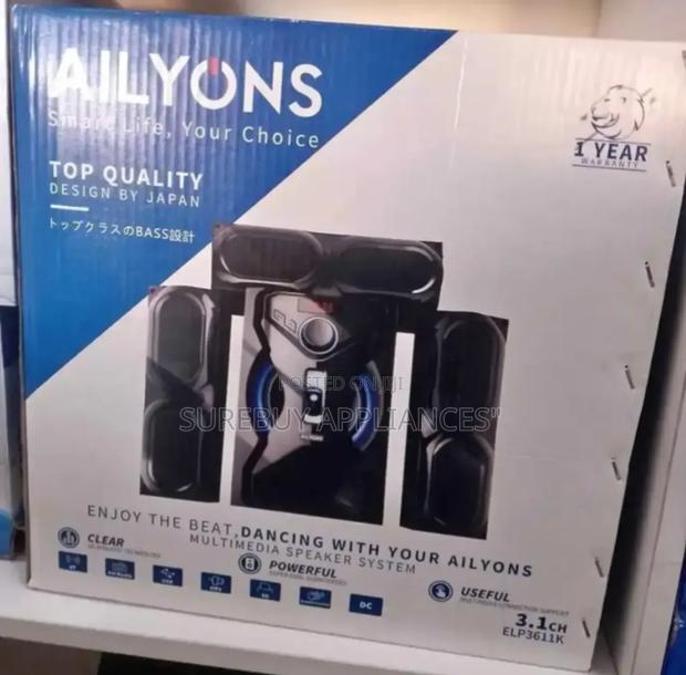 Ailyons 3.1ch Elp3701k Multimedia Speaker System - main view