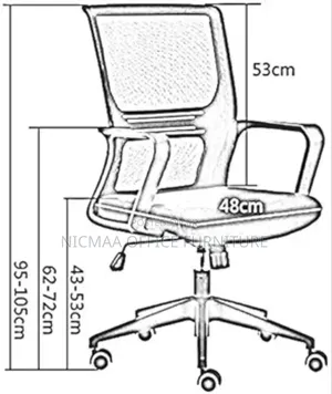 WQX Ergonomic Flex Mesh Office Chair