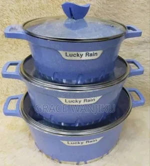 Quality Lucky Rain Sufurias 

Granite Sufuria