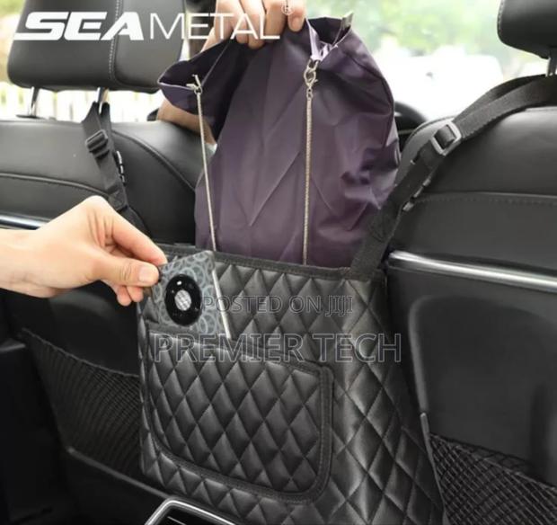 High Quality Pu Leather Car in Between Seat Organizer - main view