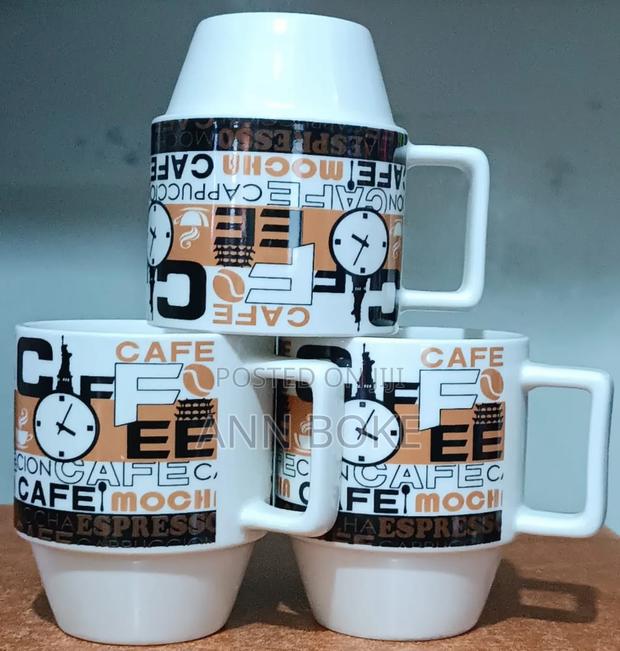 *Ceramic Coffee Cups at - Per Set of 6* - thumbnail 3