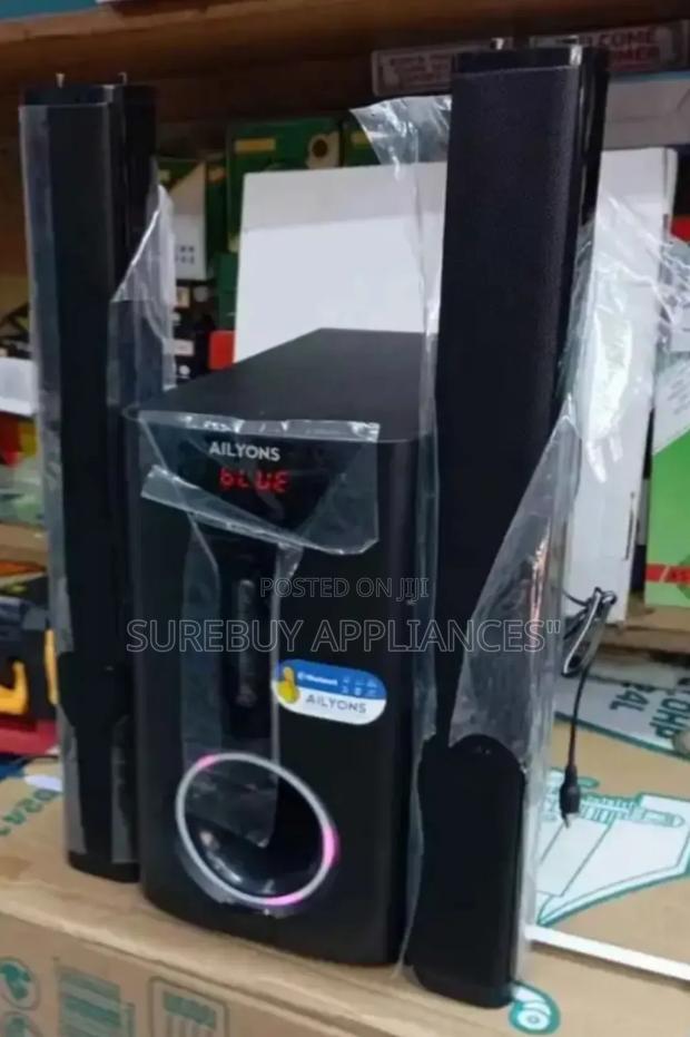 2.1ch Ailyons Sub Woofer System Bt/Usb/Fm Tall Boy - main view