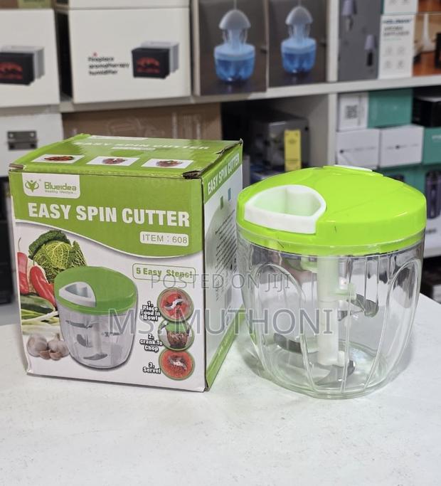 450 Ml Manual Spin Cutter / Food Processor