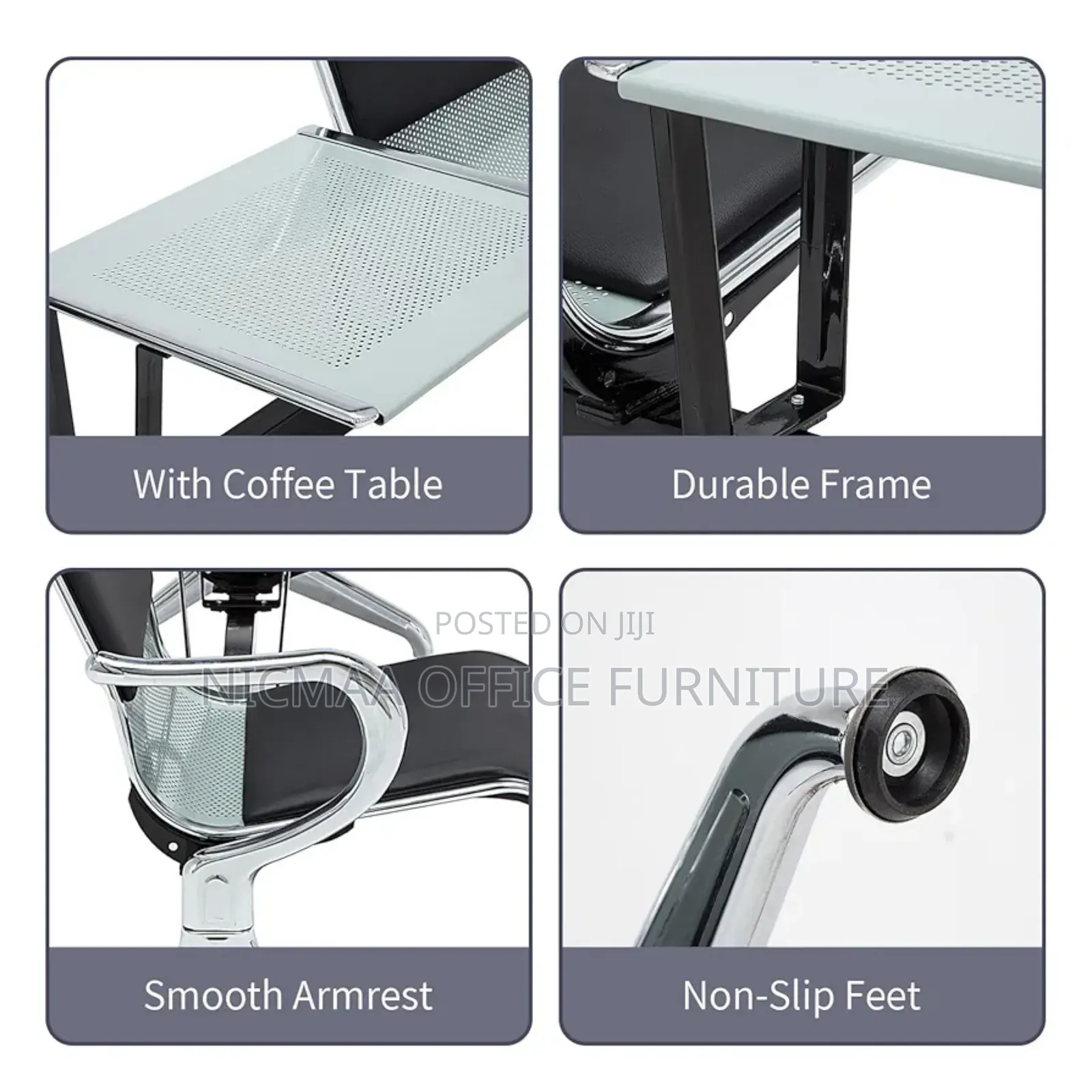 Duorest 2-Link Reception Bench With Table