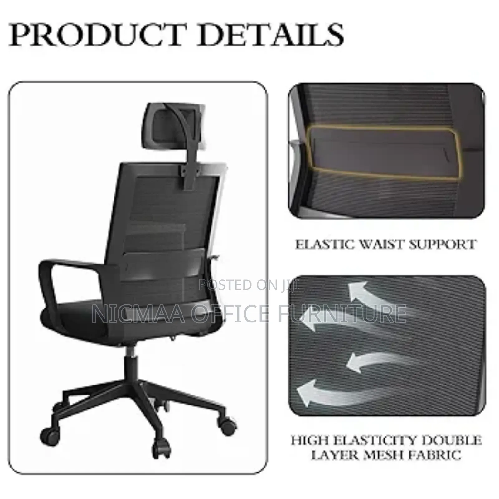 Easy Swivel Executive Office Chair