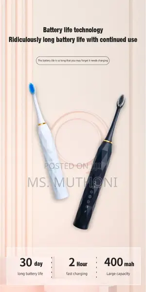 Smart Vibration Dental Electric Toothbrush*