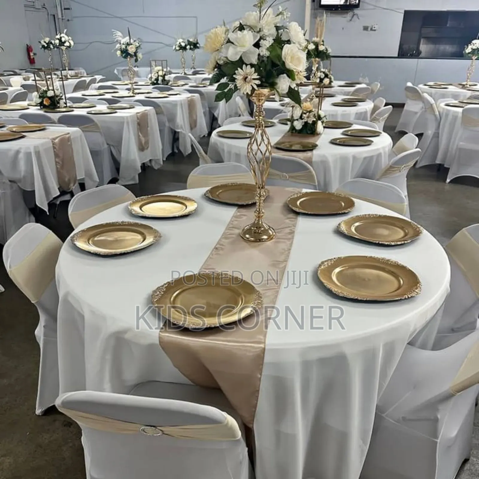 Dressed Chairs Tables for Hire