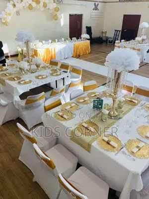 Dressed Chairs Tables for Hire