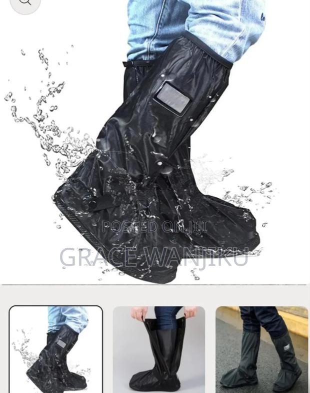 Portable Foldable Reusable Waterproof Cover Boots - main view