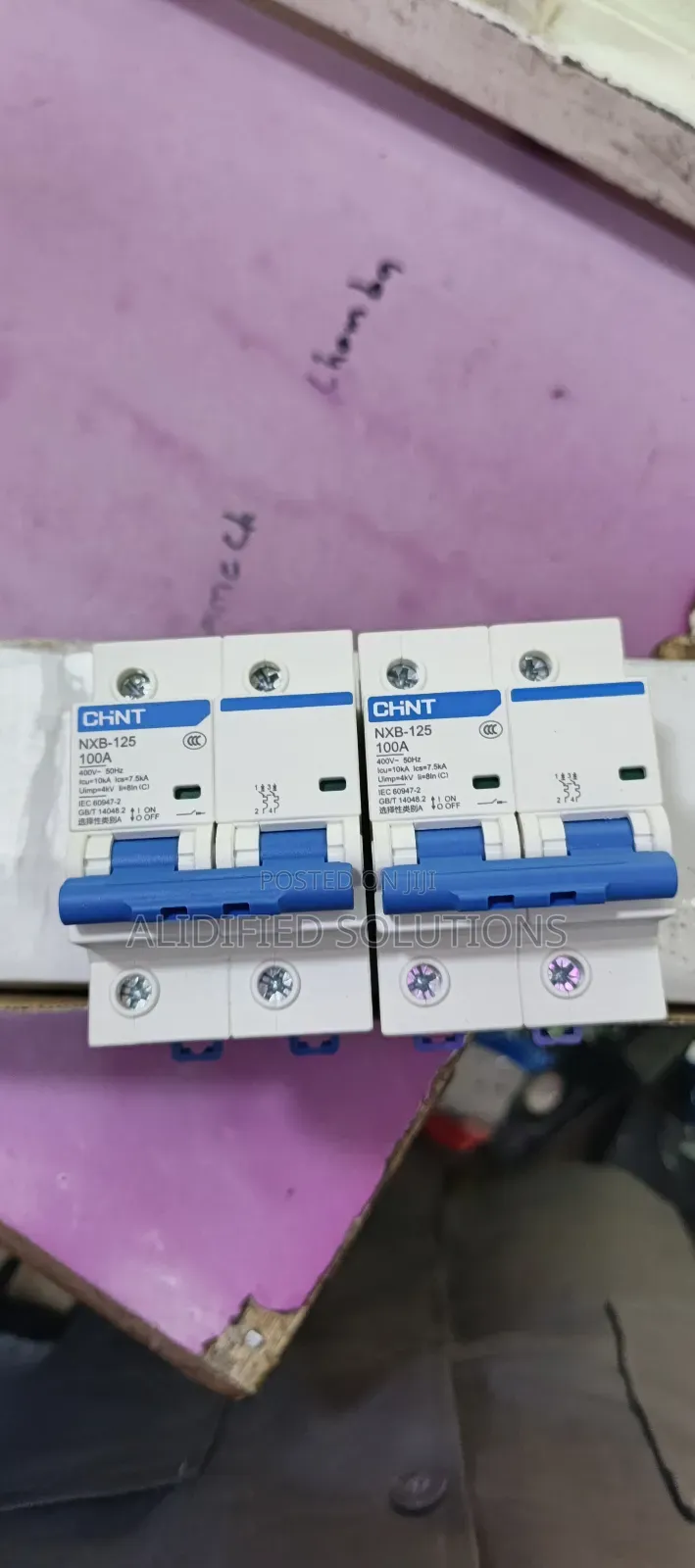 Chint 100a Double Pole