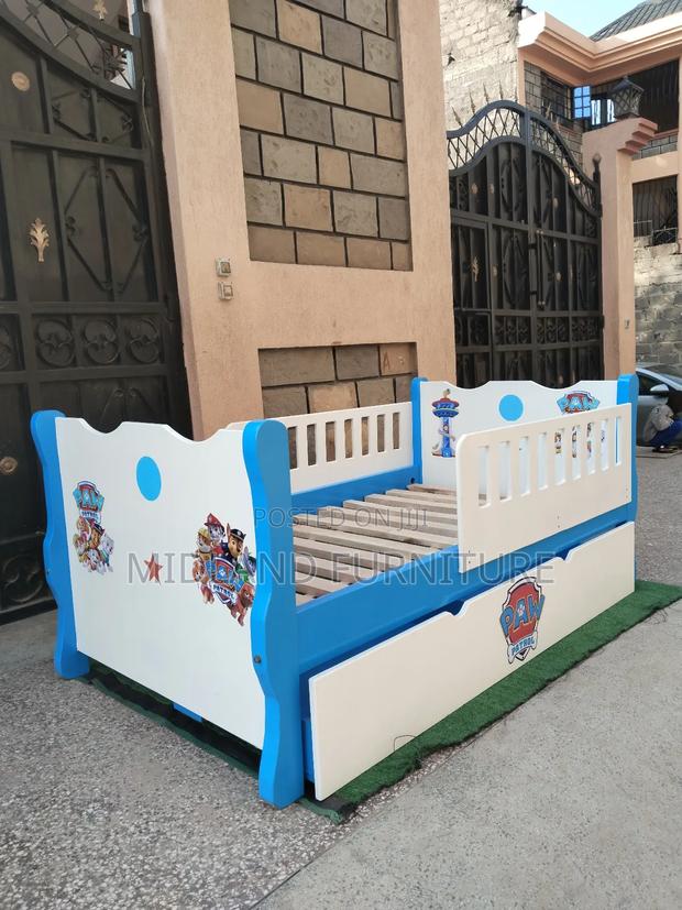 Toddler Bed With Drawer - main view