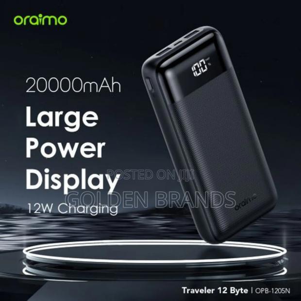 Oraimo Traveler 12 Byte 20000mah 12w Power Bank