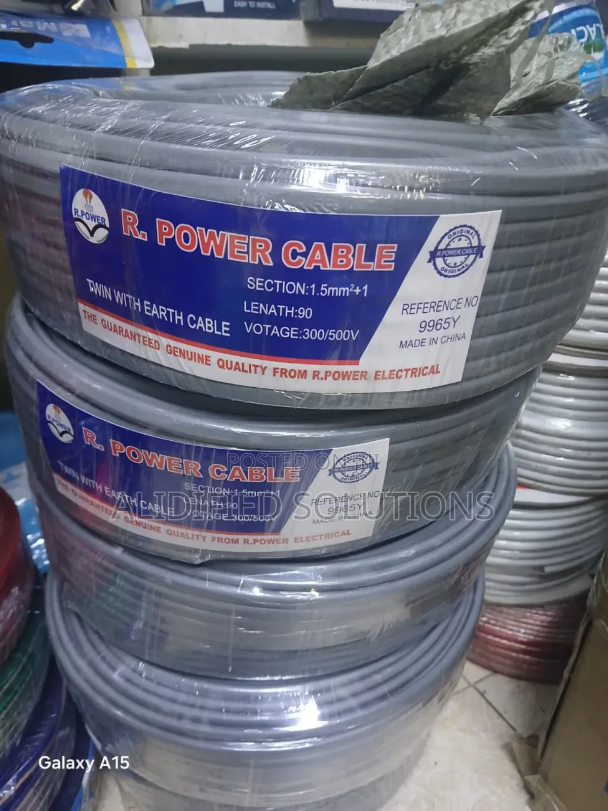 Richpower 1.5mm Twin With Earth Electrical Cable