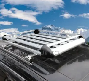 Aluminium Car Roof Rack – Double Bar, Universal Fit