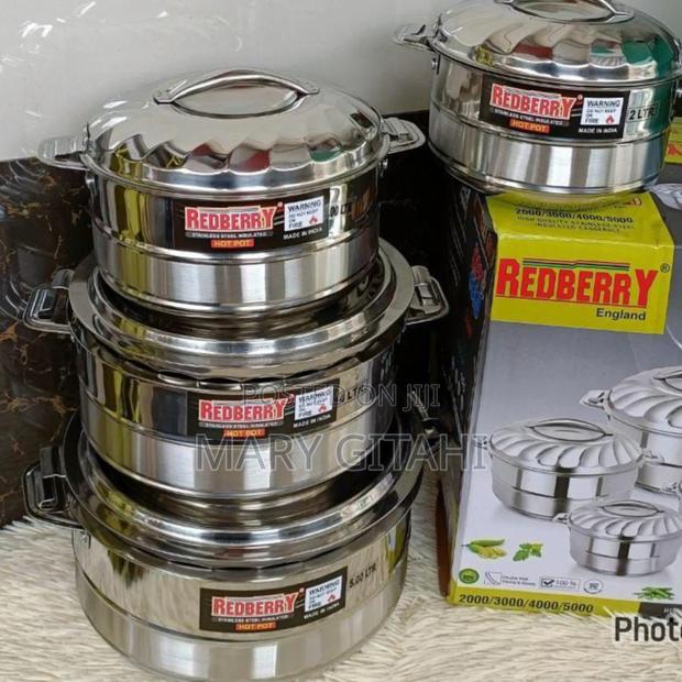 Stainless Steel Set of 4 Redberry Tallmax Hotpots*