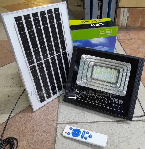 High Intensity Led Security Light 100watts Sensor Remote - main view