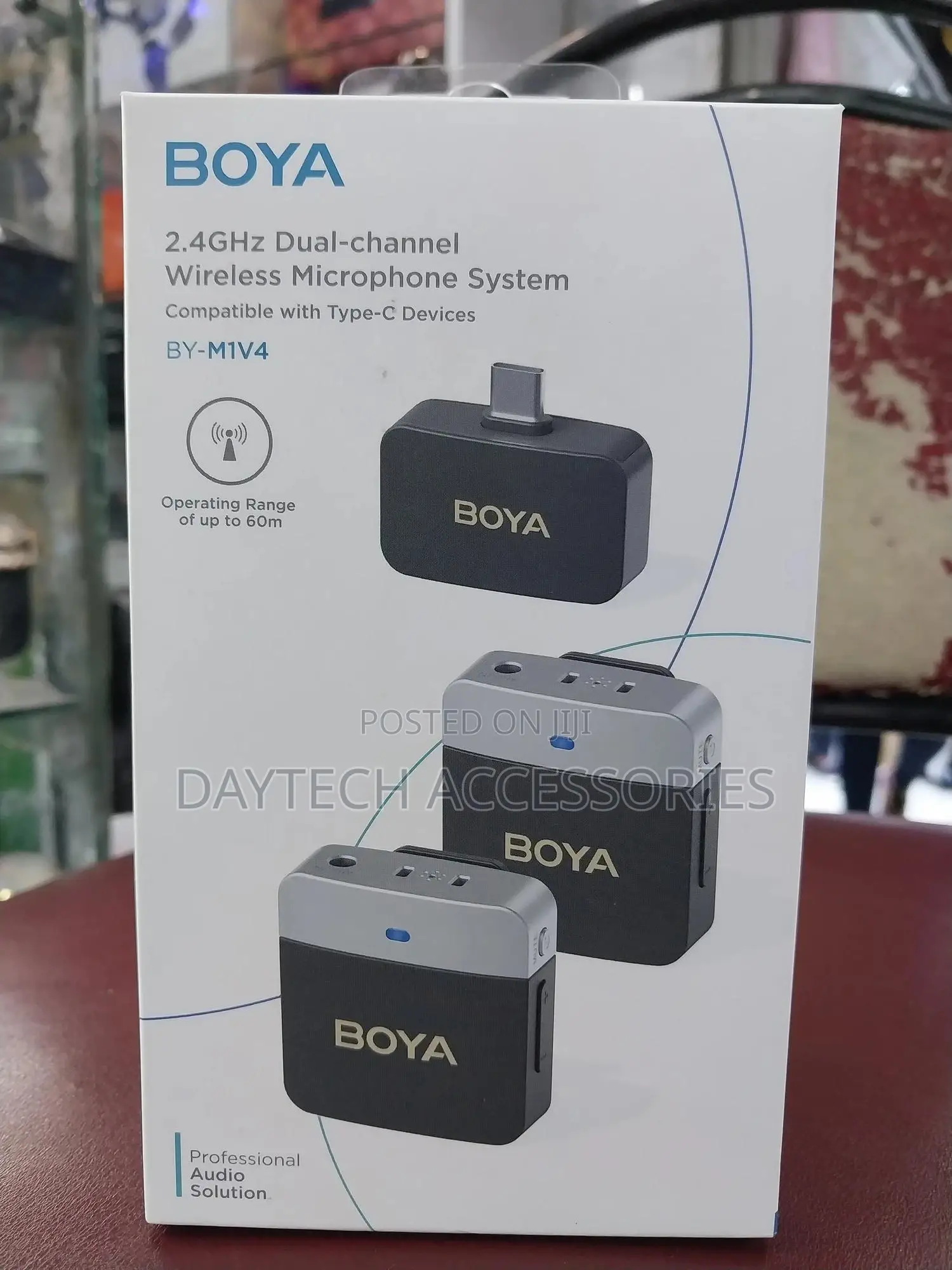 Boya by-M1v4 2.4ghz Dual-Channel Wireless Microphone - Usb-C