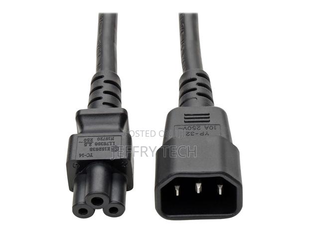 6ft Laptop Power Cord Adapter Cable C14 to C5 2.5a 18awg 6'