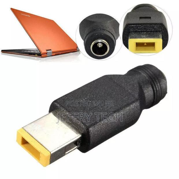 Dc Power Adapter Female to Square Port for Lenovo Think Pad
