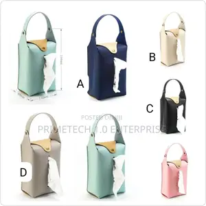 Pu Leather Napkin Tissue Holder