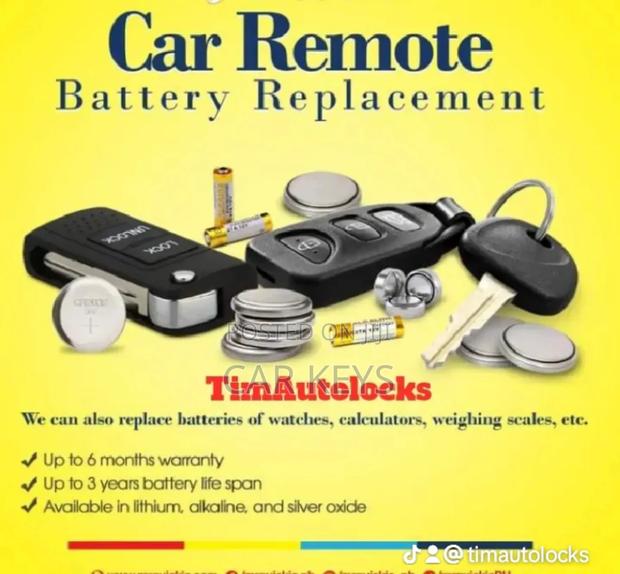 Car Remote Battery Replacement Services - main view