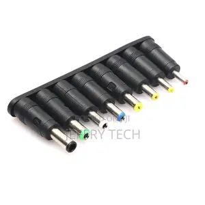 8 Plug Power Plug Dc Adapter to 5.5*2.1mm for Laptop Noteboo