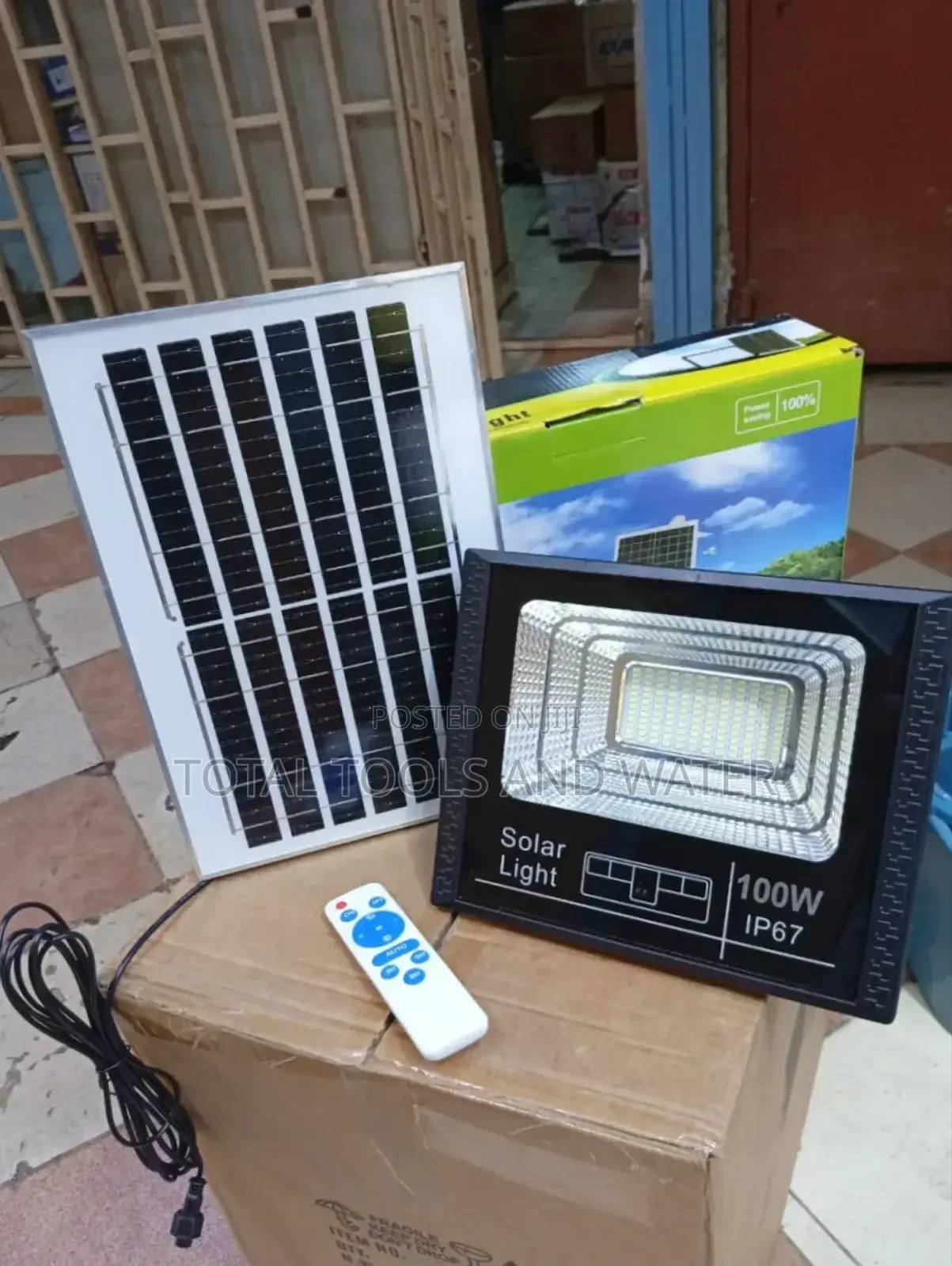 Led Solar Light 6v 100w Plus Solar Panel
