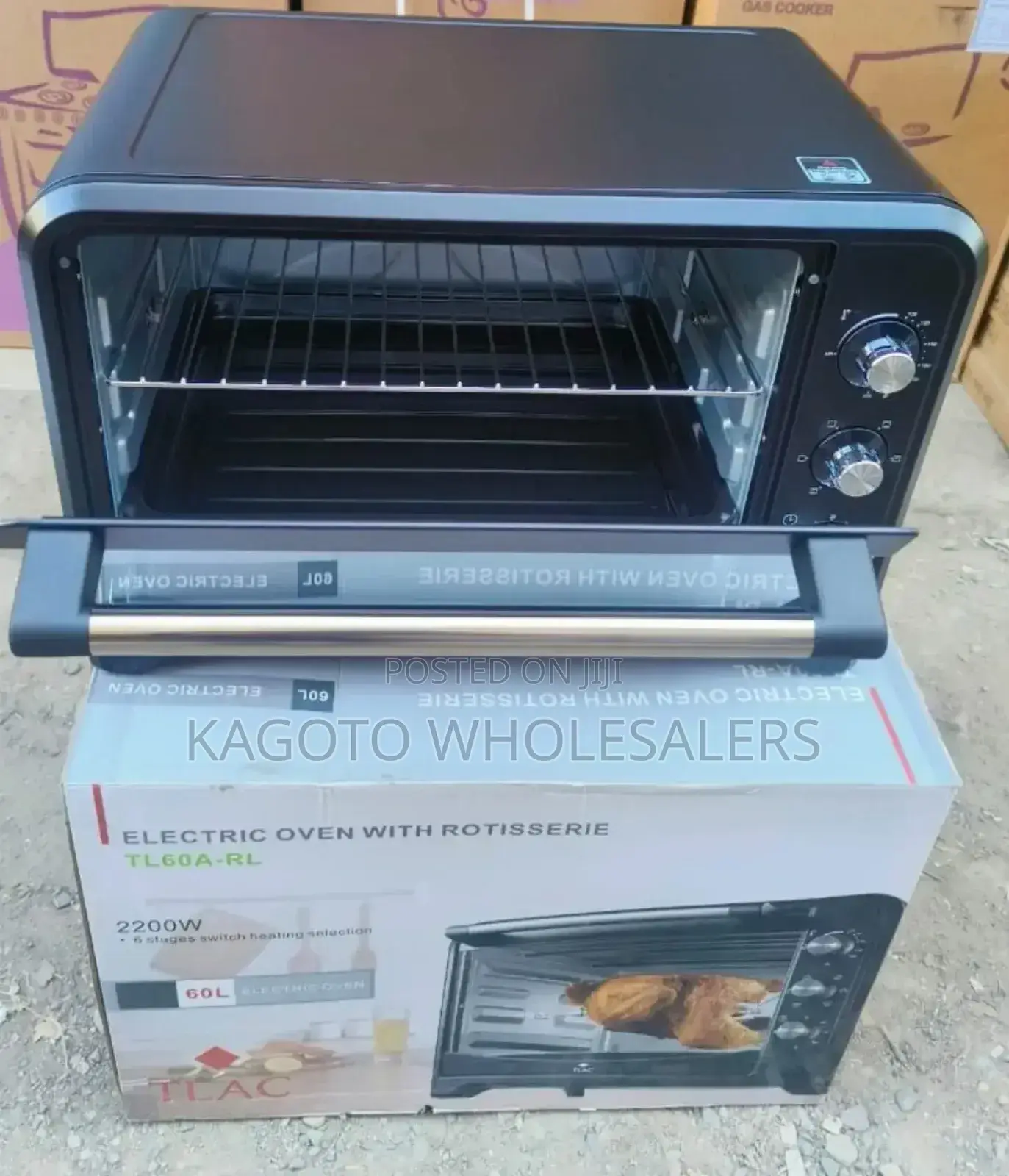 60 Litres Tlac Electric Oven With Rotisserie